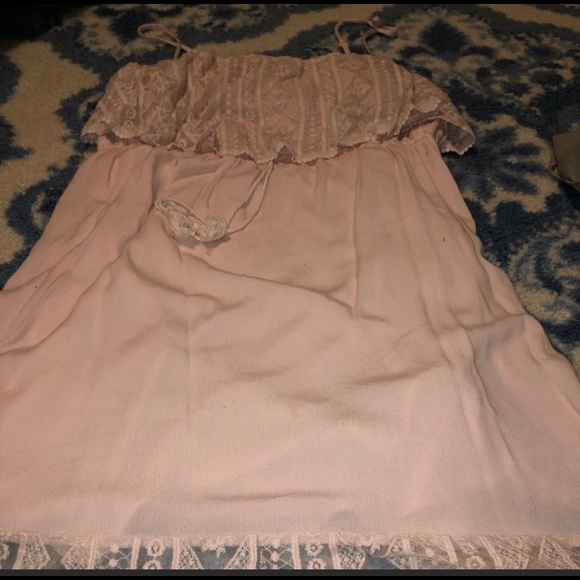 Xhilaration Pink Lace Midi Dress 3X - Picture 2 of 6